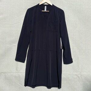 Freedom Trail by Kyodan Womens Dress Size Large Black Long Sleeve Pockets H1483